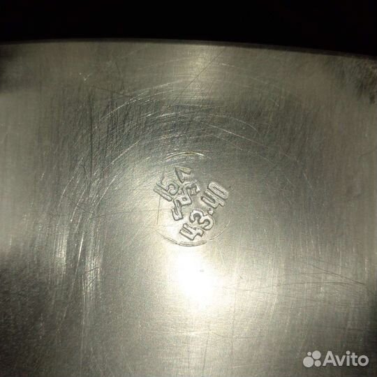 Кастрюля алюминиевая СССР 15л