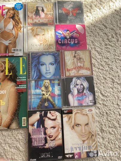 Журналы, диски с Бритни Спирс. Цена за всё