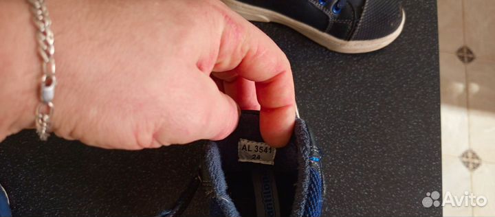 Ботинки осенние детские 24