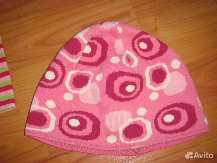 Много Фирменные легкие шапочки д/д 54-55см 6-8л