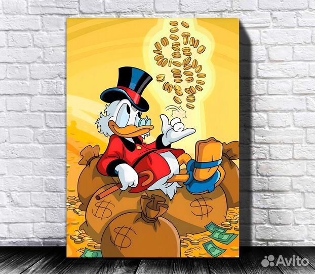 Картины скрудж макдак