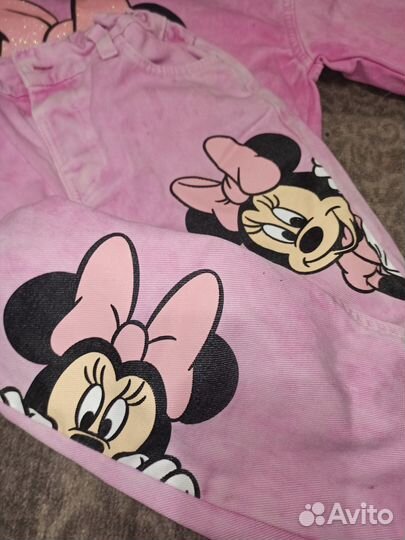 Джинсовый костюм размер 110