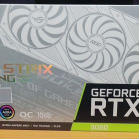 Asus rog strix rtx 3080 white