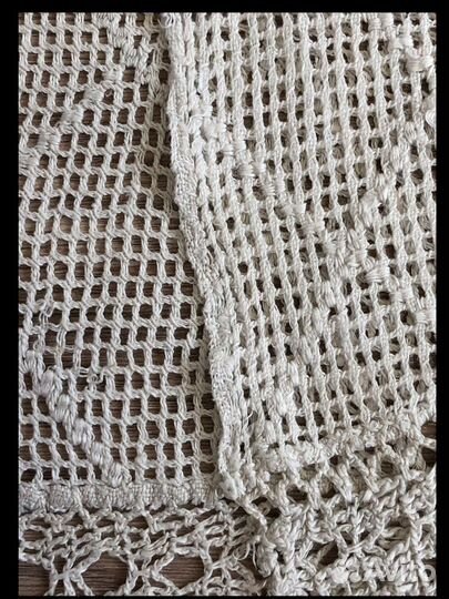 Старинное дотканое полотенце 19 век