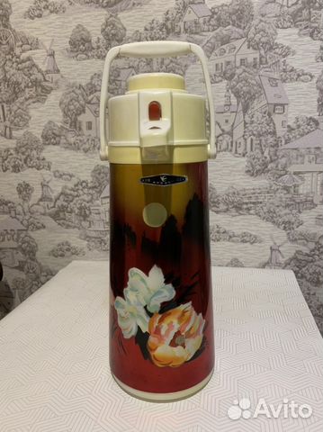 Термос с помпой