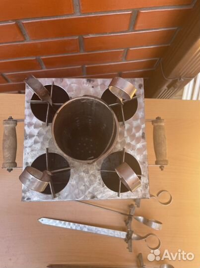 Мангал вертикальный