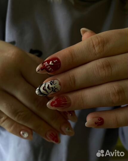 Маникюр гель лак