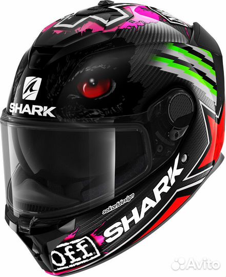 Мотошлем Shark spartan GT carbon redding 2023