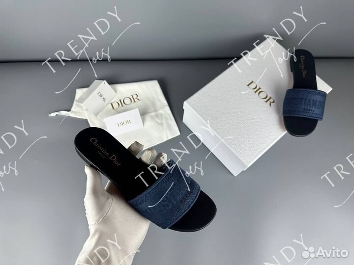 Тапочки Christian Dior