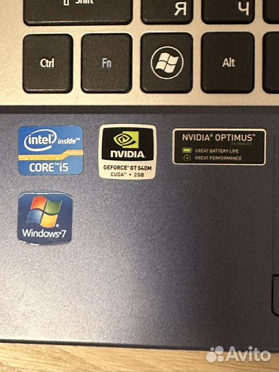 Ноутбук acer aspire 4830TG Intel Core i5 N Geforce