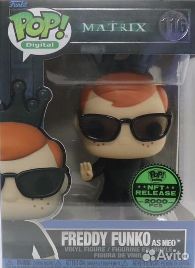 Funko pop freddy funko as neo nft