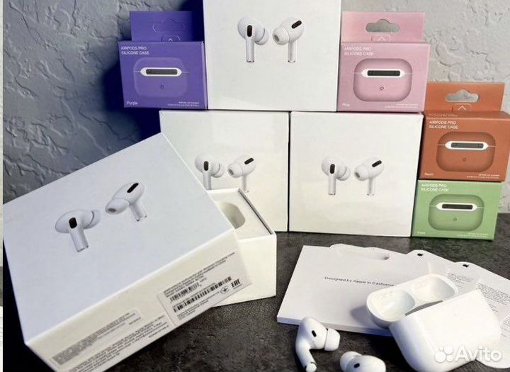 Airpods pro в подарок чехол