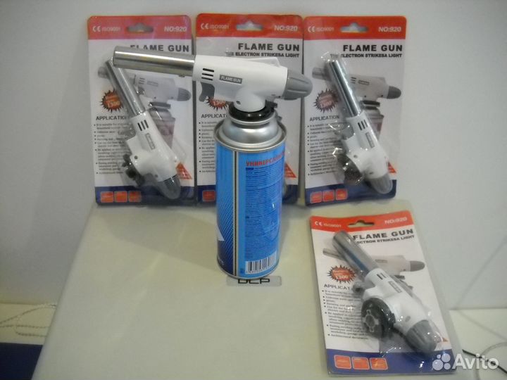 Газовая горелка с пьезоподжигом