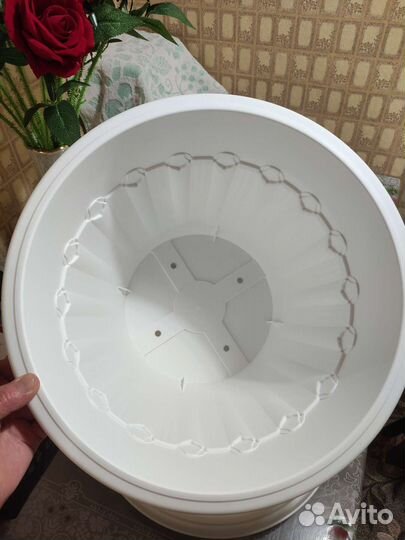 Кашпо 35 литров с поддоном