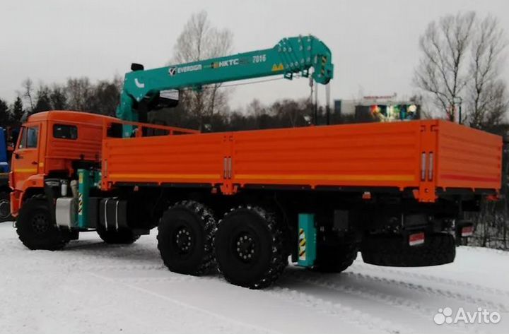 КамАЗ 43118-3027-50 с КМУ, 2023