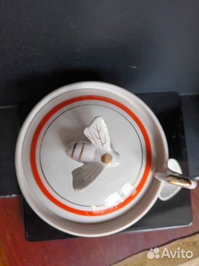 Бочонок фарфорвый для мёда