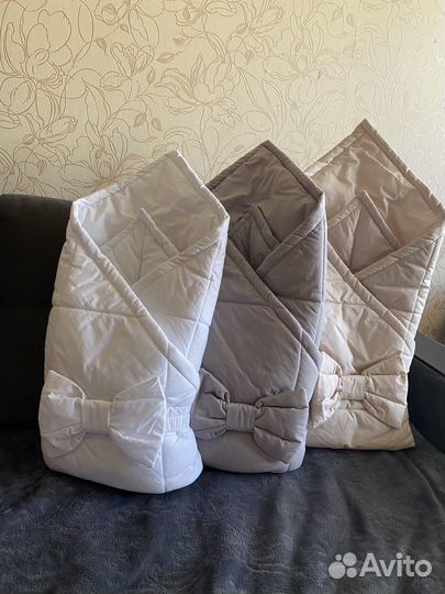 Конверт одеяло на выписку лето