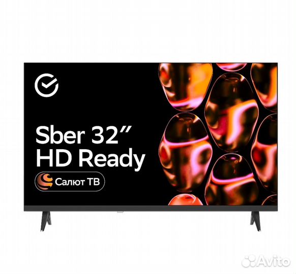 Телевизор Sber 32 дюйма SMART tv
