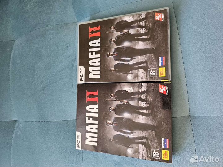 Диск Mafia 2 лицензия от 1С DVD на пк коллекционка