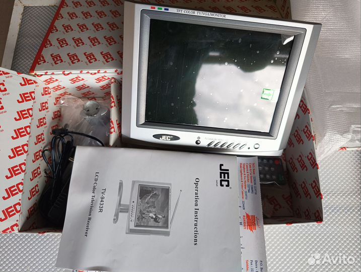 Мини телевизор Jec TFT 