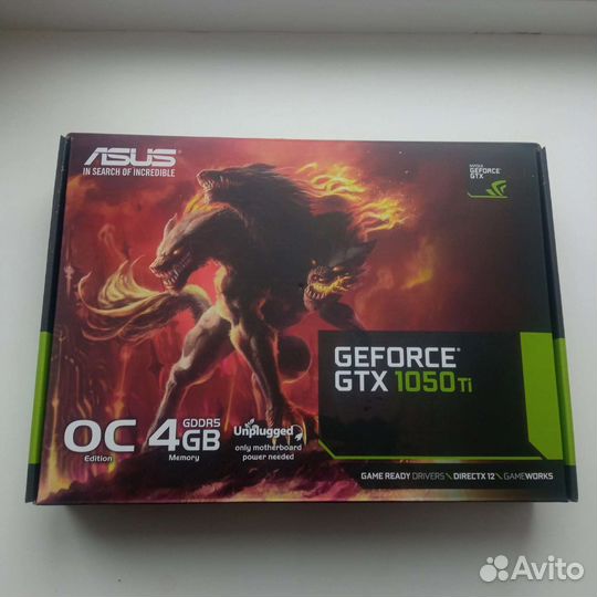 Видеокарта GTX 1050TI 4GB