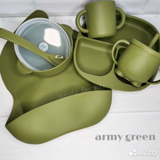 Детская посуда из пищевого силикона