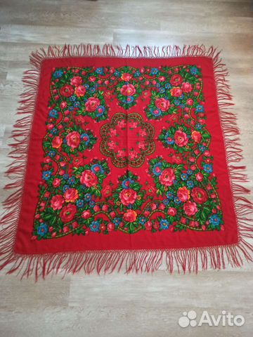 Павлопосадкая шаль 175 см