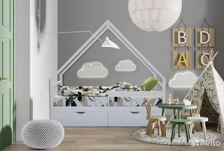 Новая кровать-домик Scandi