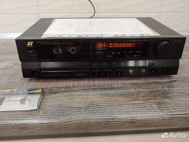 Кассетная дека Sansui D-X301/R в идеале