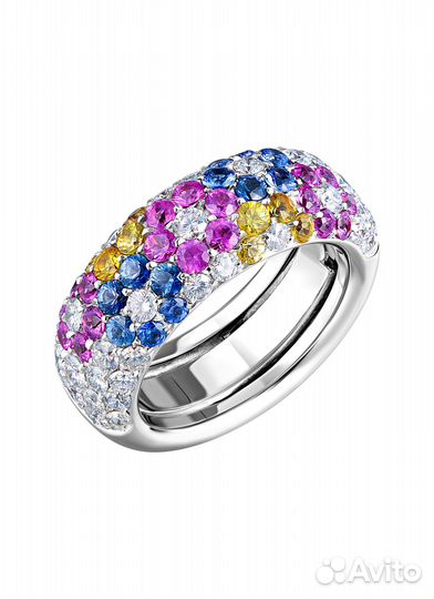 Комплект Pasquale Bruni Multi Color Sapphire & Dia