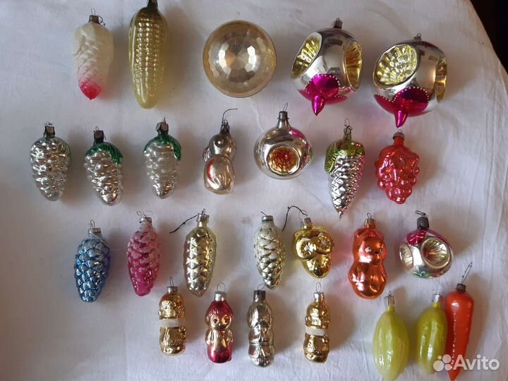 Елочные игрушки СССР от