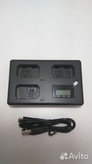 Зарядное устройство для 3-x аккумуляторов NP-FW50