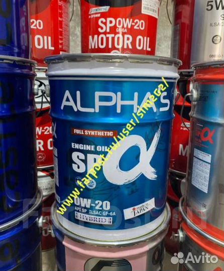Масло моторное 5w30 Япония