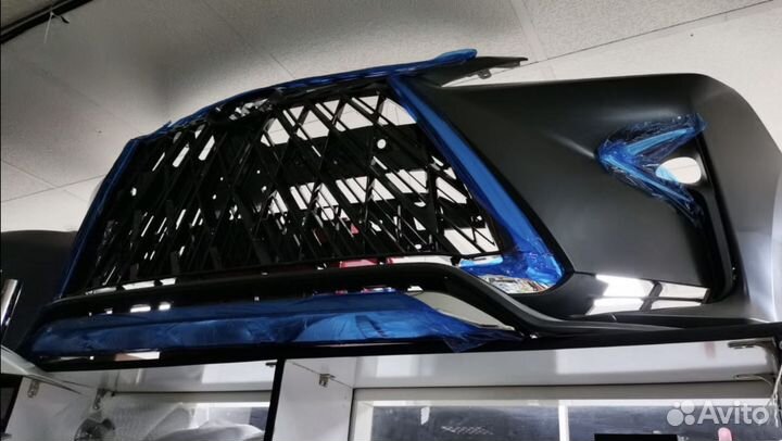 Lexus RX 2009-2014 Бампер Стиль 2017+ TRD Y2VC4