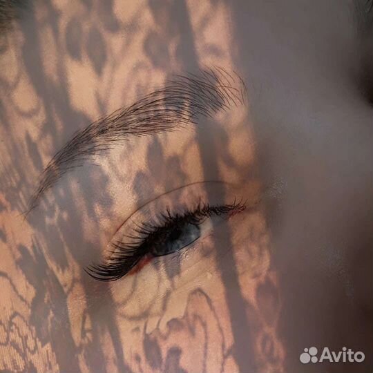 Ламинирование, наращивание ресниц. Брови