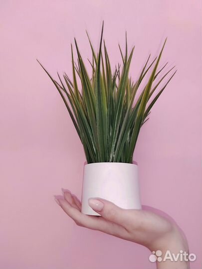 Искусственная трава осока искусственные цветы