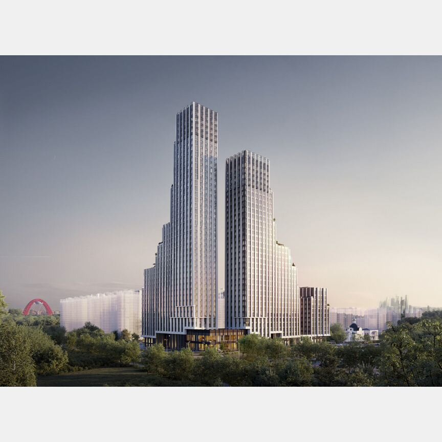 Квартира-студия, 32,8 м², 15/43 эт.