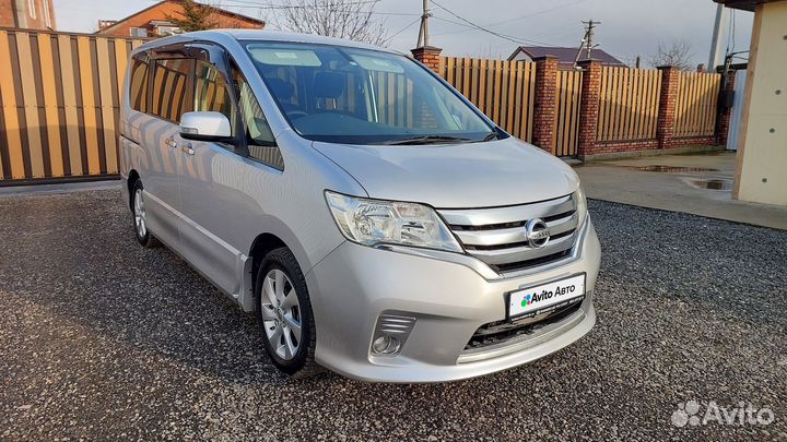 Nissan Serena 2.0 CVT, 2012, 185 500 км