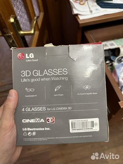 3D очки для телевизора LG