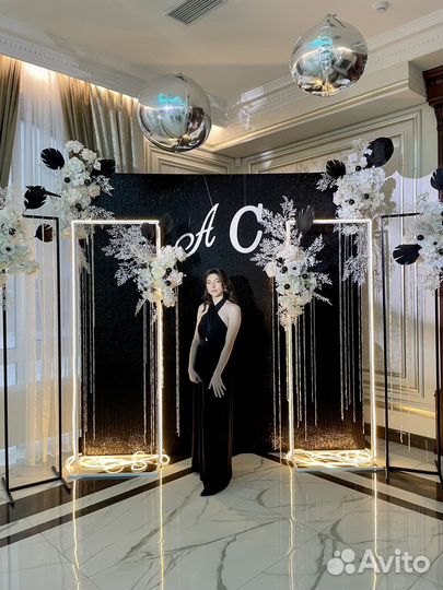 Фотозона на свадьбу, юбилей, выпускной