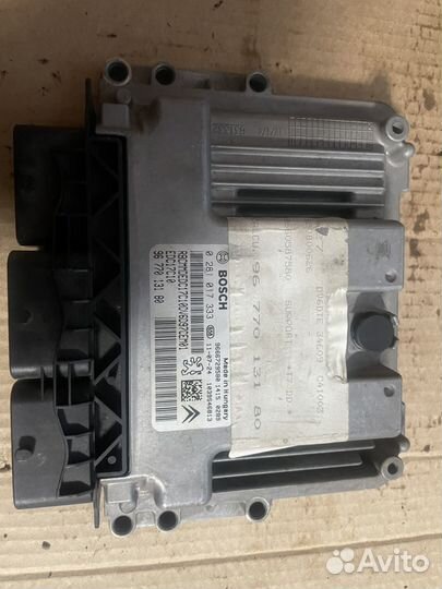 Электронный блок управления двигателем Peugeot