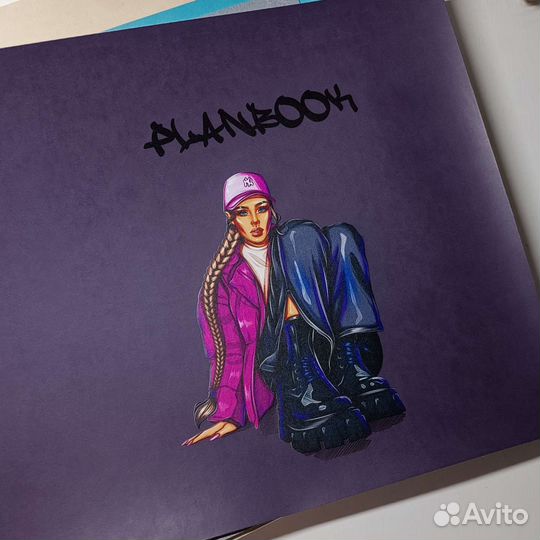 Кожзам для планера скрапбукинг