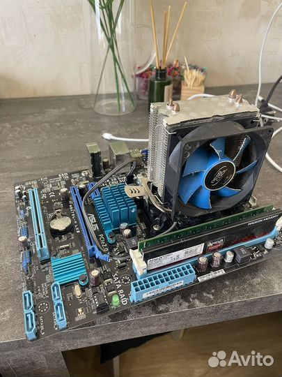 Комплект asus M5A78L-M LX3 + FX 6300 + 12 гб