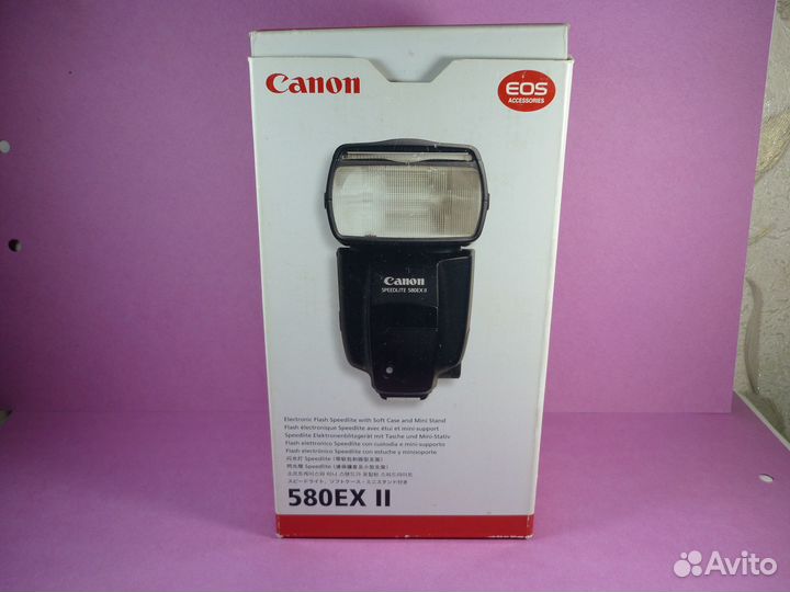 Вспышка Canon Speedlite 580ex II