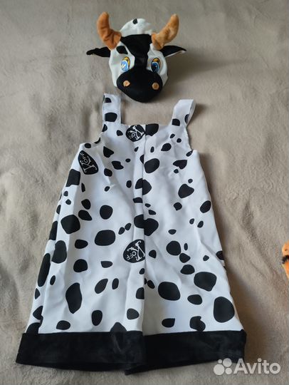 Костюм новогодний, бык/корова