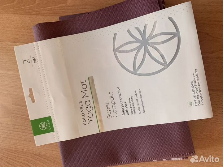 Ультратонкий коврик для йоги