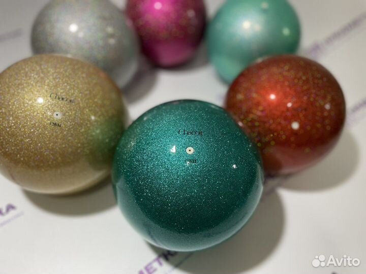 Мяч для гимнастики Chacott 17 см Эмиральд 537