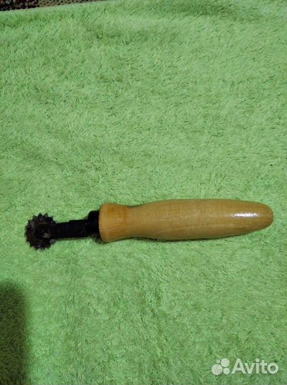 Нож роликовый СССР, для разметки ткани, бумаги, ка