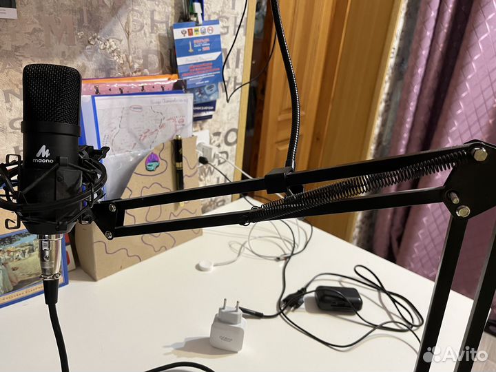 Микрофонный комплект Maono AU-A04T черный