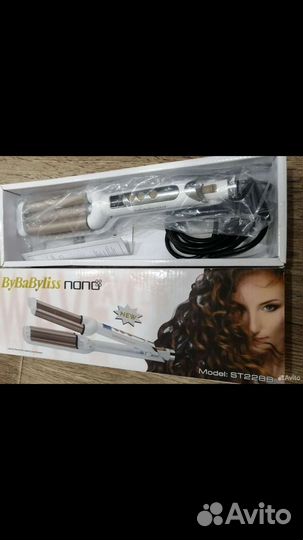 Плойка ByBaByliss nono тройная ST 2288 керамика